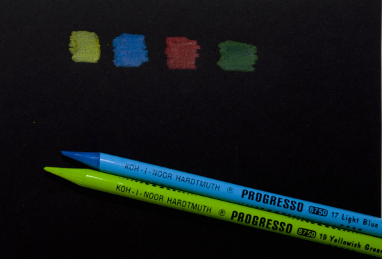 Карандаши цветные художественные "Progresso", 24 цвета, 7,1мм, в лаке, без дерева